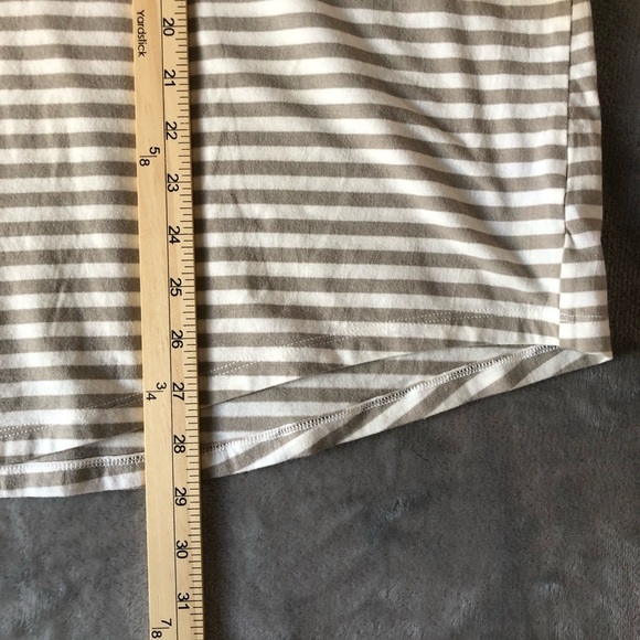 Terra Sky Set of 2 T-Shirts 3XL & 2XL Stripes Crewneck Short Sleeve Plus Size - Picture 6 of 14